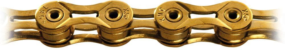 KMC X9SL Ti-N Bike Chain, Gold 114L