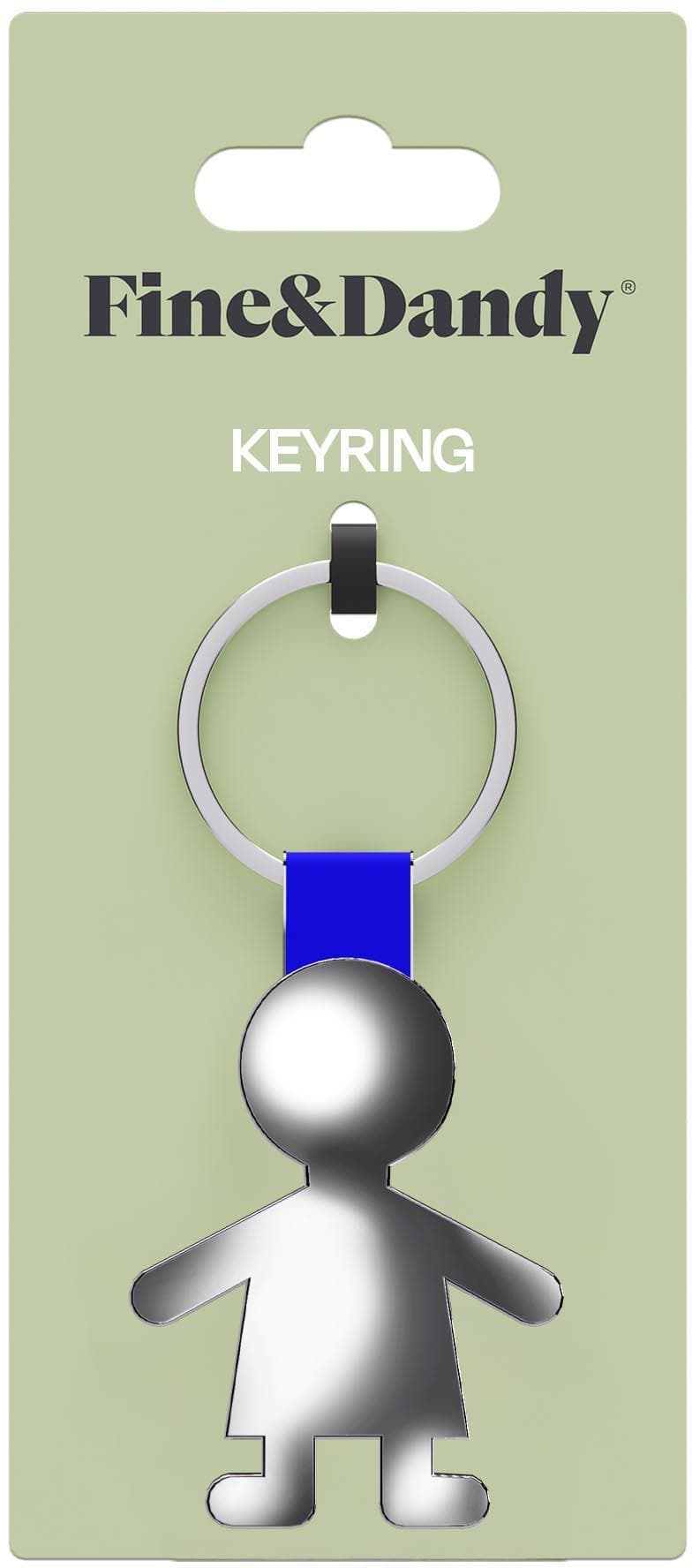 Fine & Dandy Boy Keyring