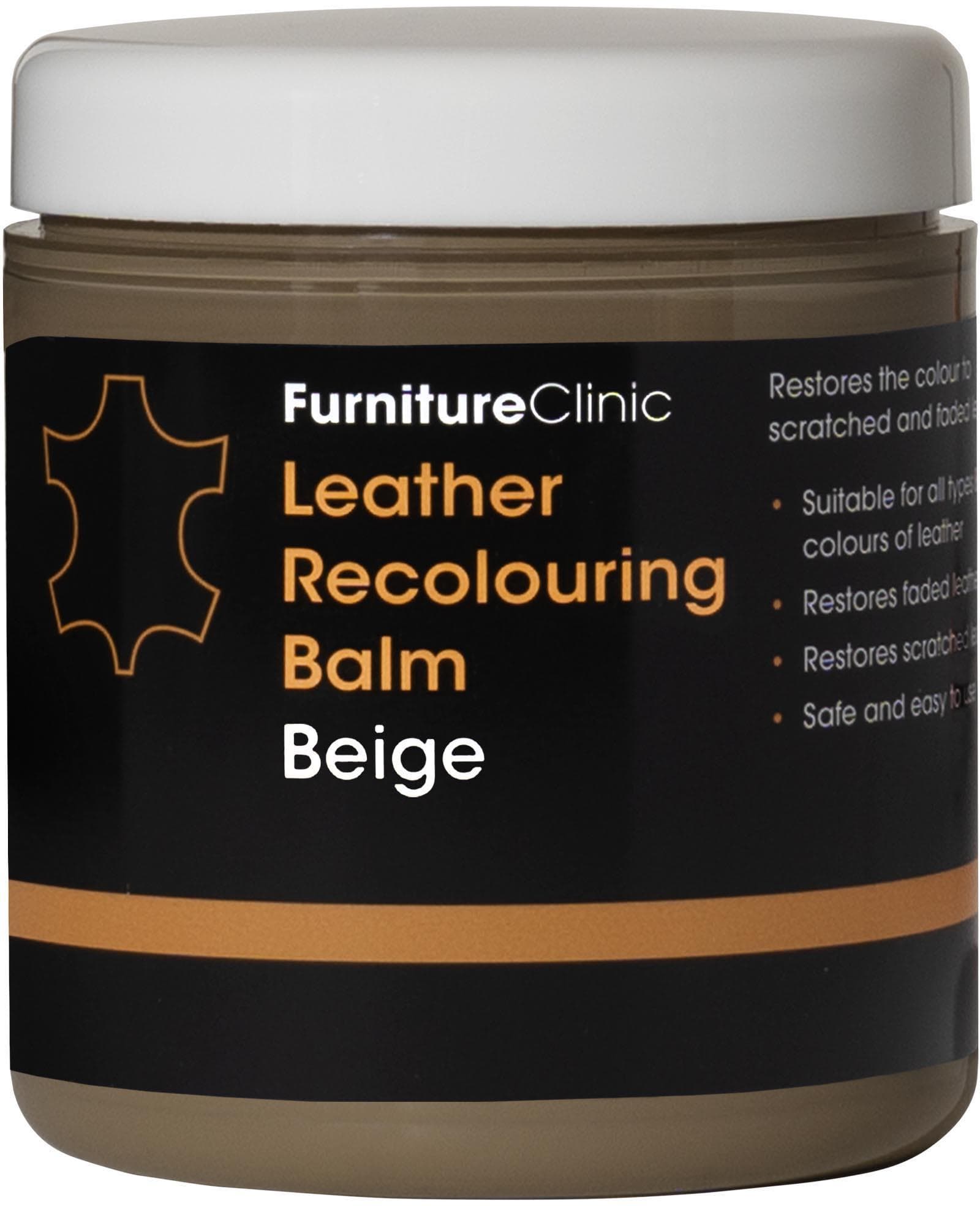 Furniture Clinic Leather Recolouring Balm - Beige