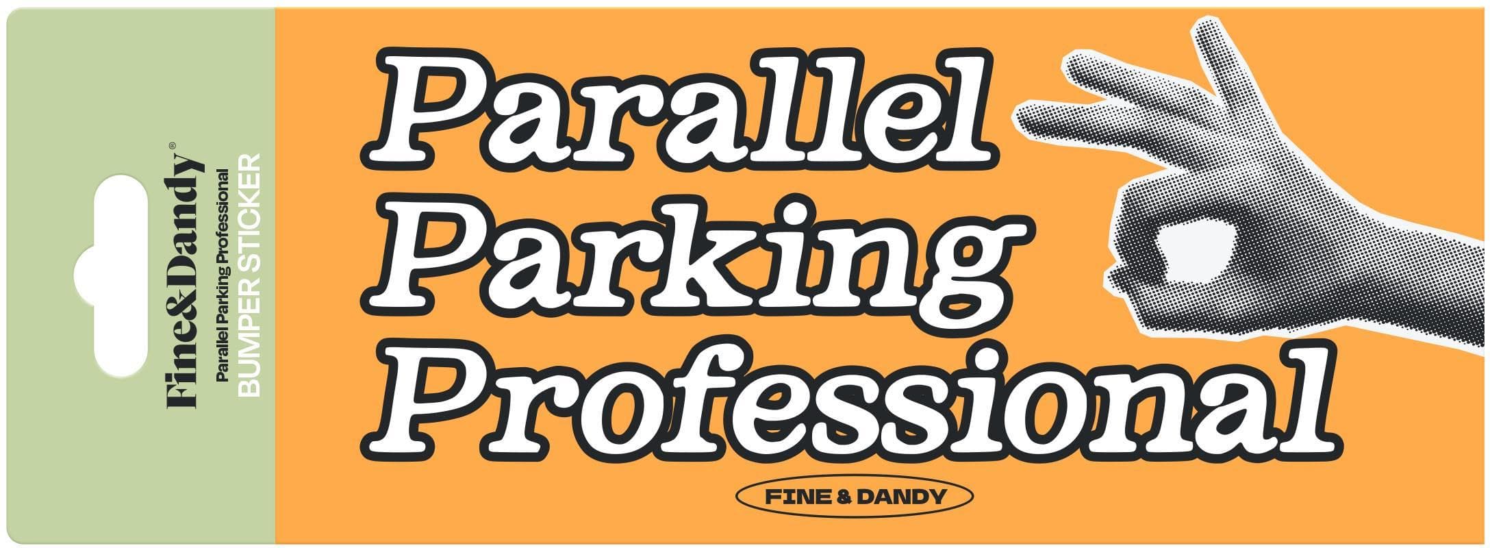 Parallel Park Bumper Sticker