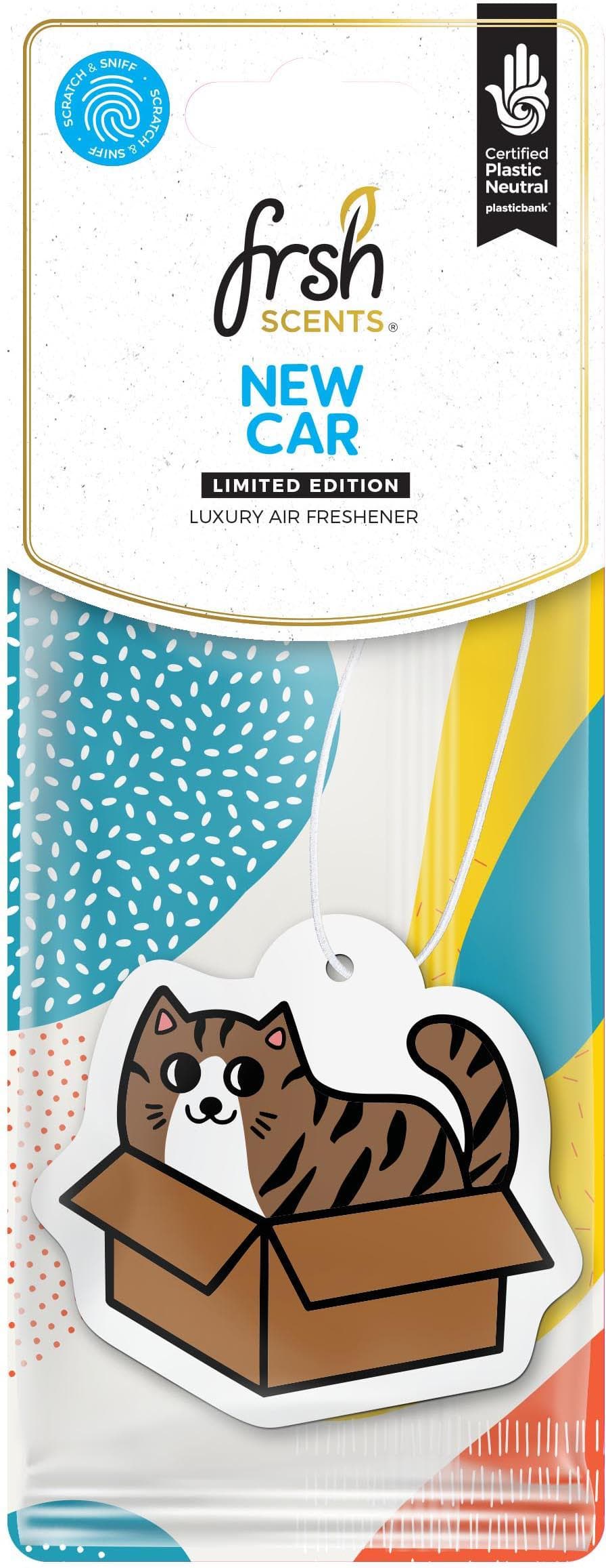 Cat in Box Hanging Air Freshener