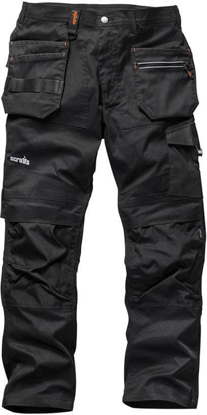 Scruffs Trade Flex Trousers Black 28S