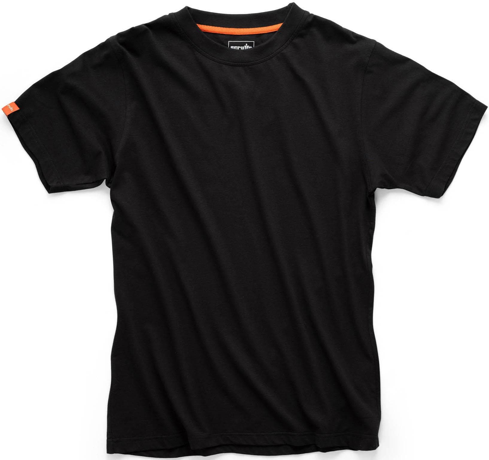 Scruffs Eco Worker T-Shirt Black XL