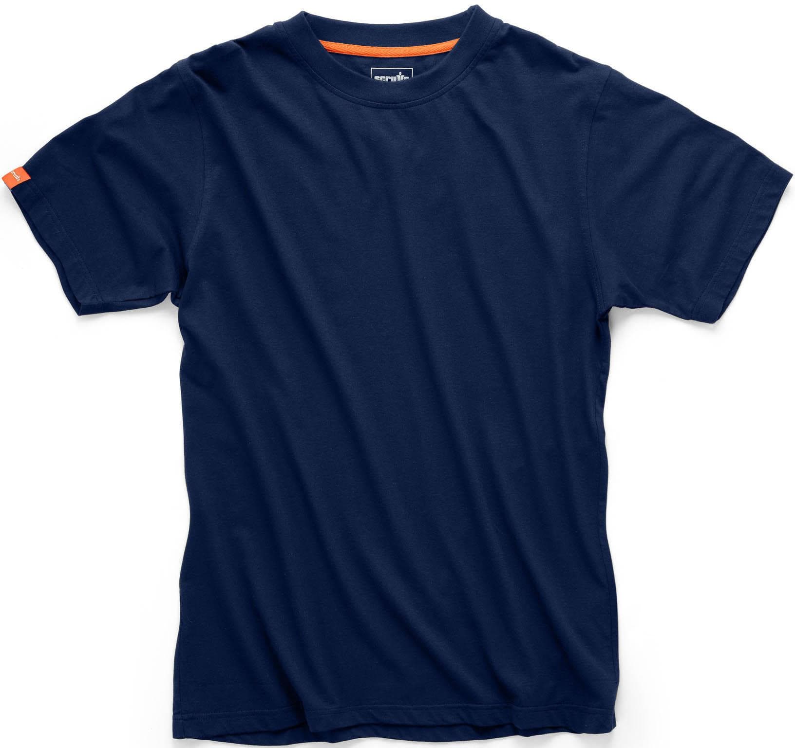 Scruffs Eco Worker T-Shirt Navy XS