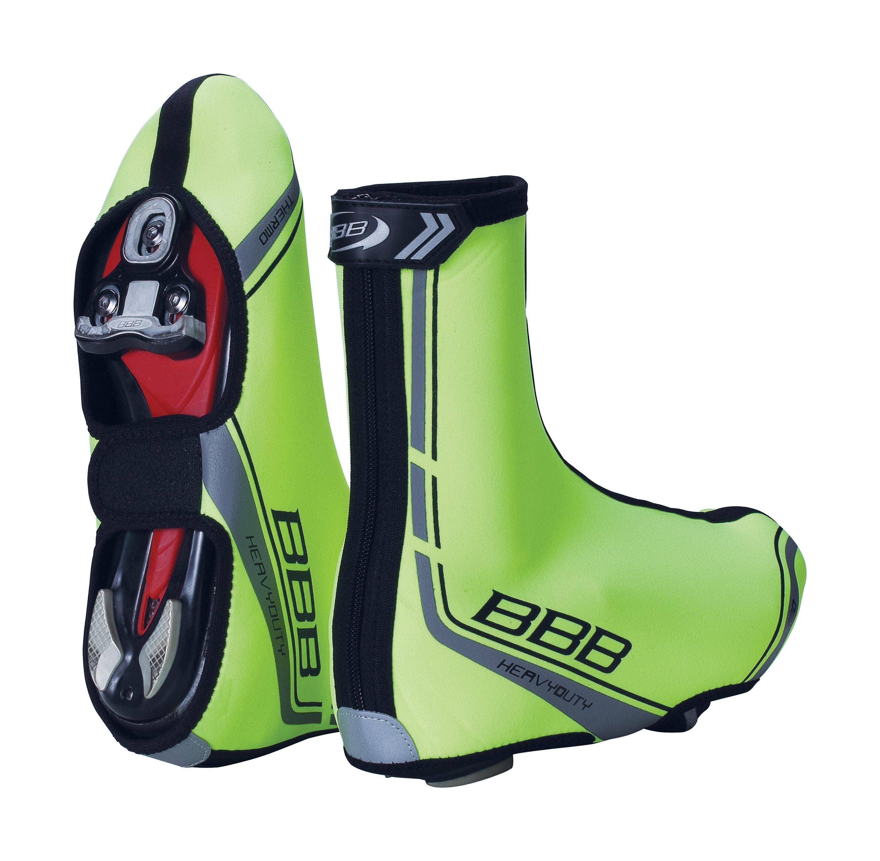 BBB HeavyDuty Overshoes Neon, 37-38