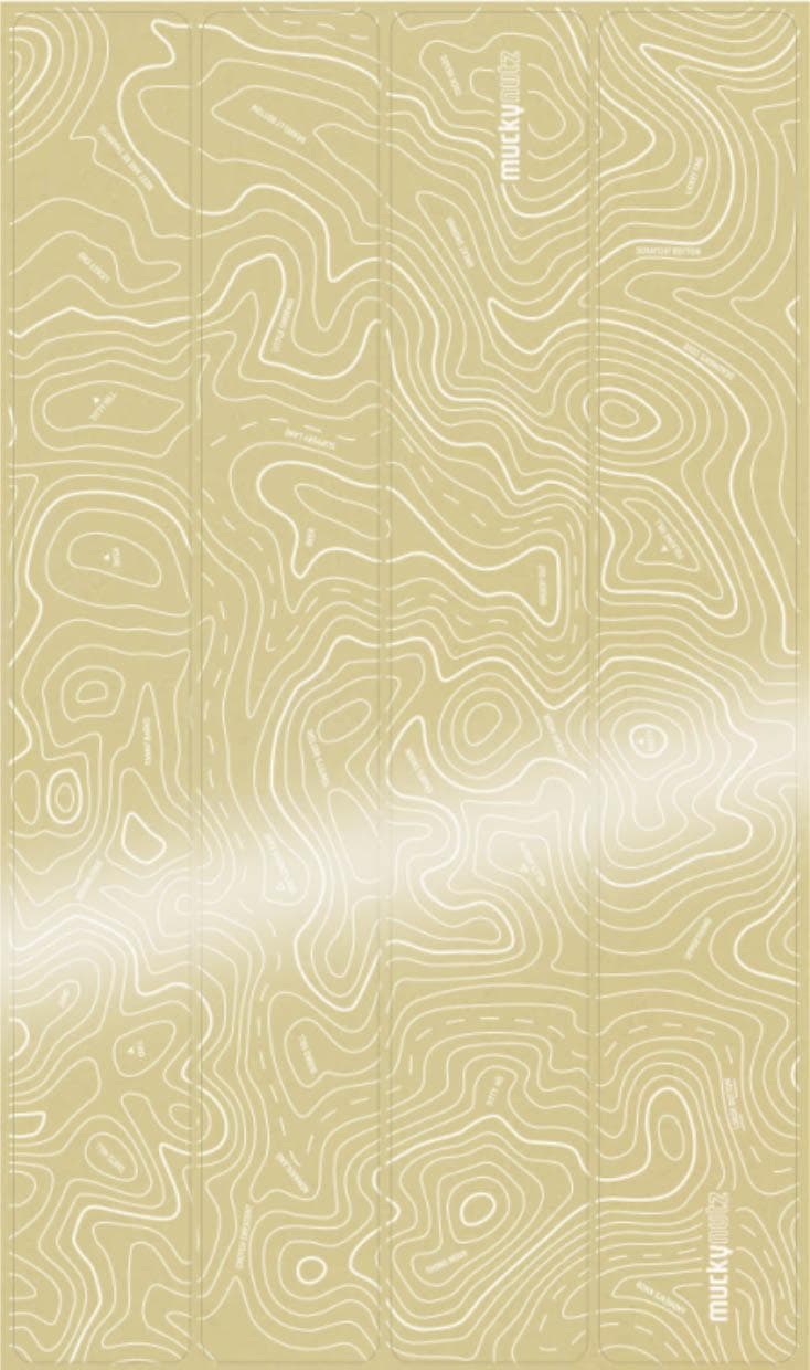 Mucky Nutz Frame Skinz Contours, White Gloss