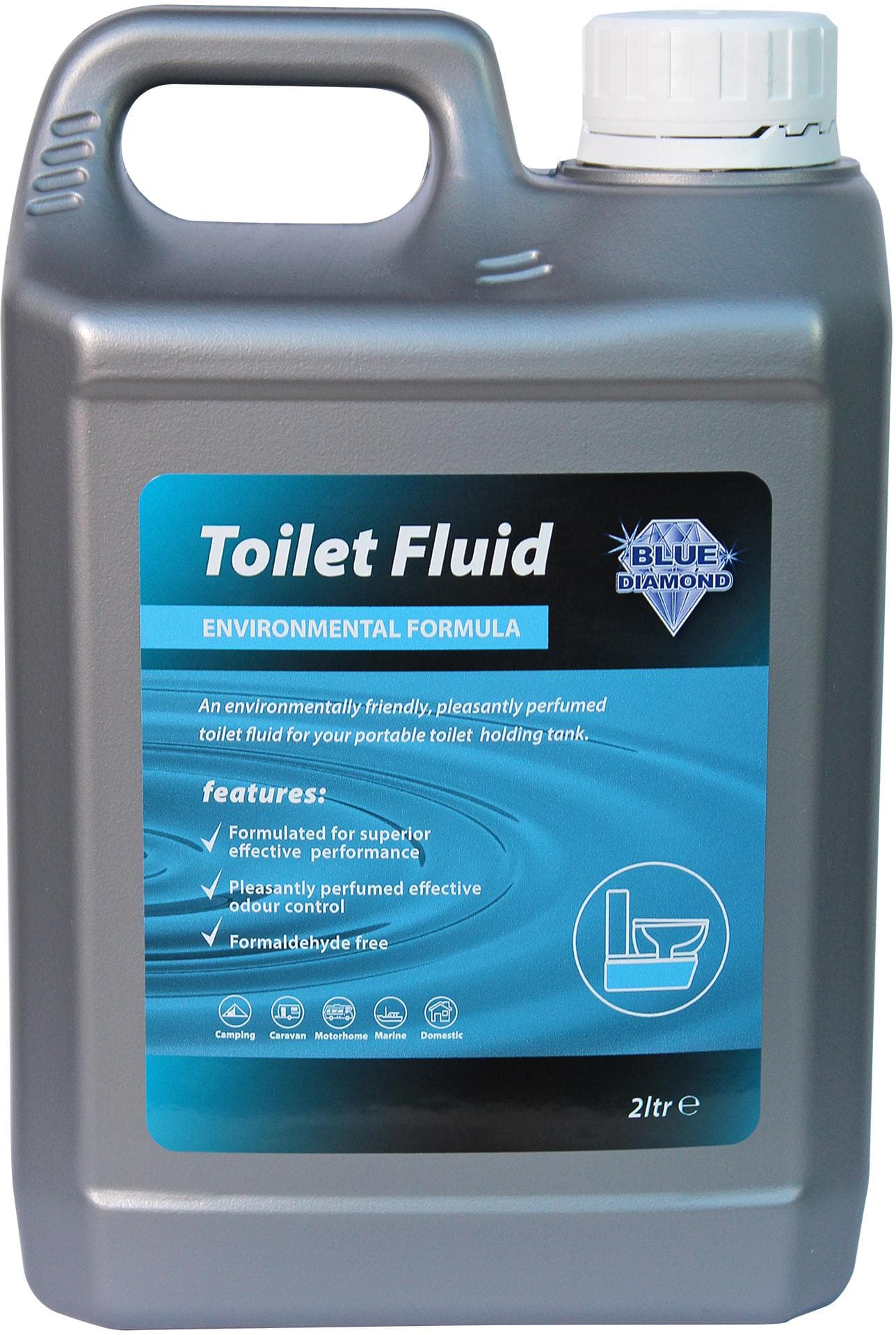 Blue Diamond 2L Blue Toilet Fluid