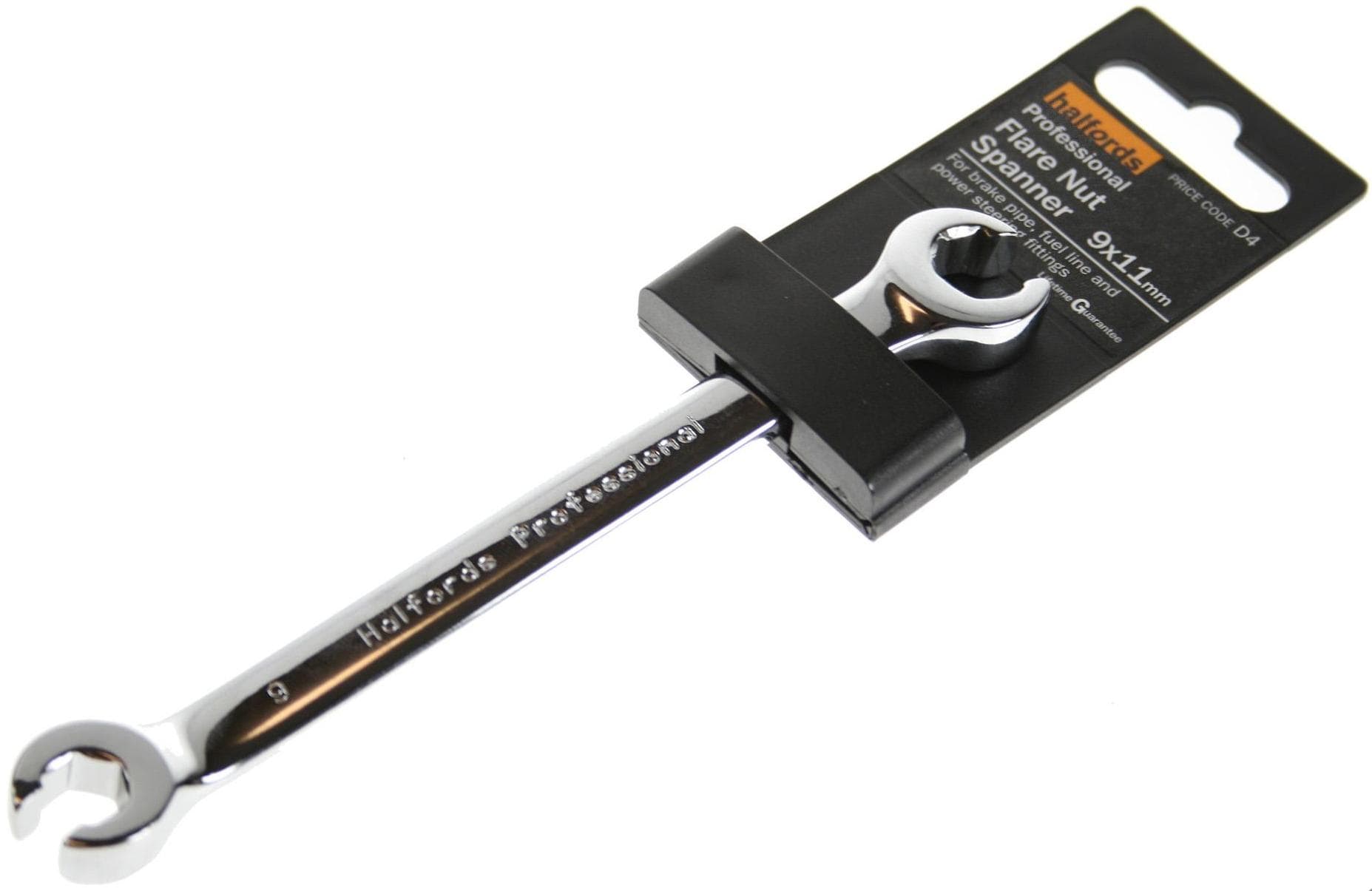 Halfords Advanced Flare Spanner 9x11mm