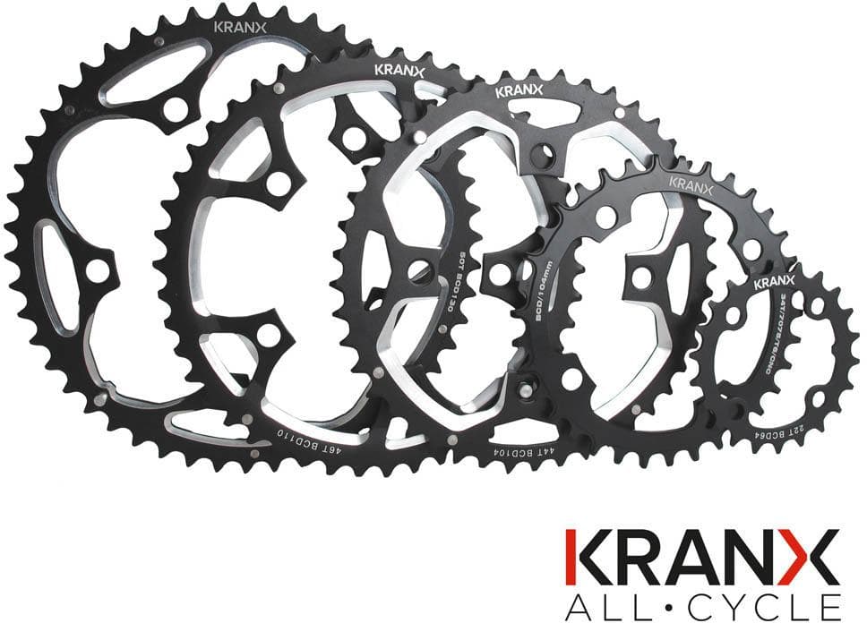 KranX 104BCD Alloy CNC Narrow-Wide Chainring, 34T