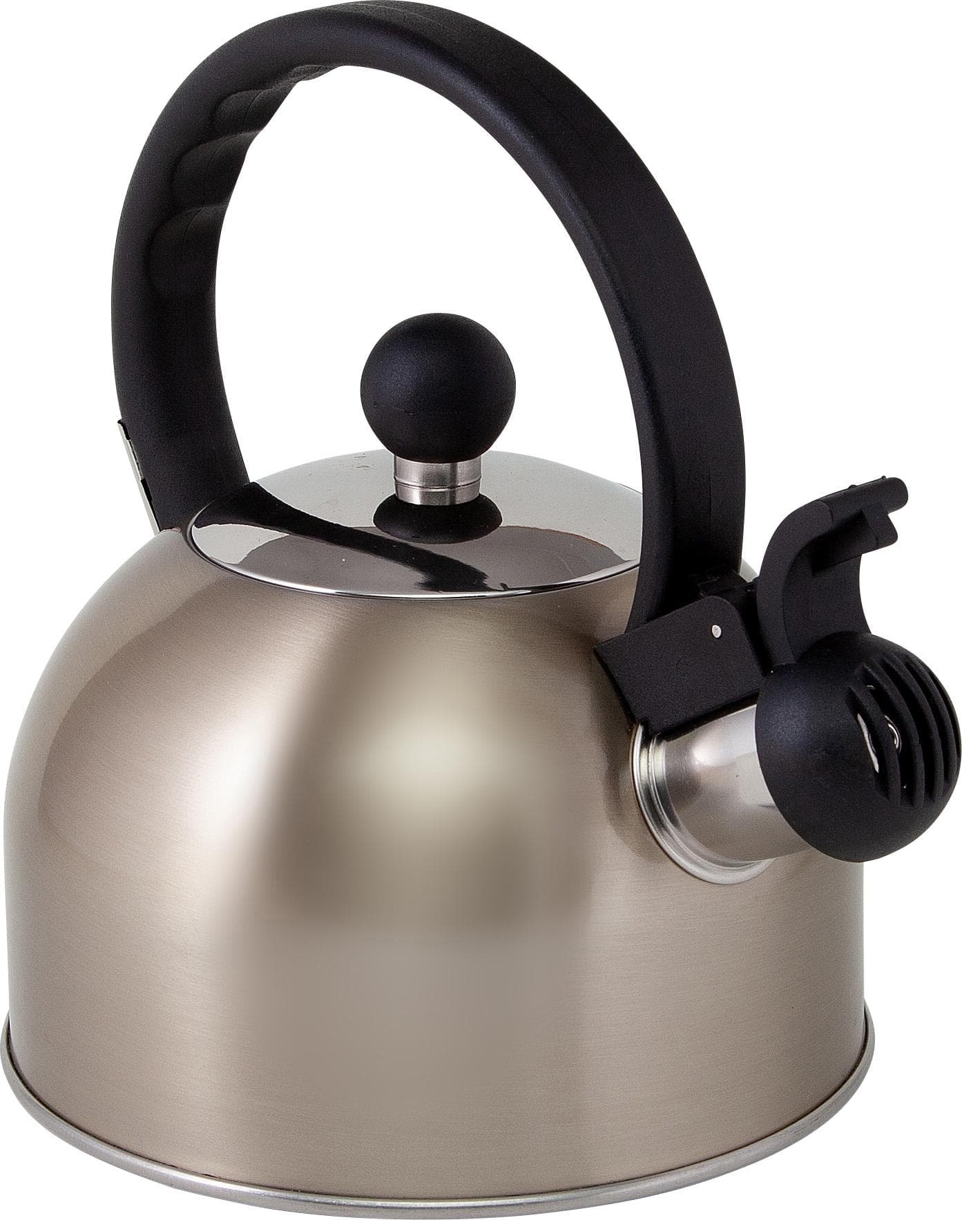 1 Litre Soft Gold Stainless Steel Whistling Kettle