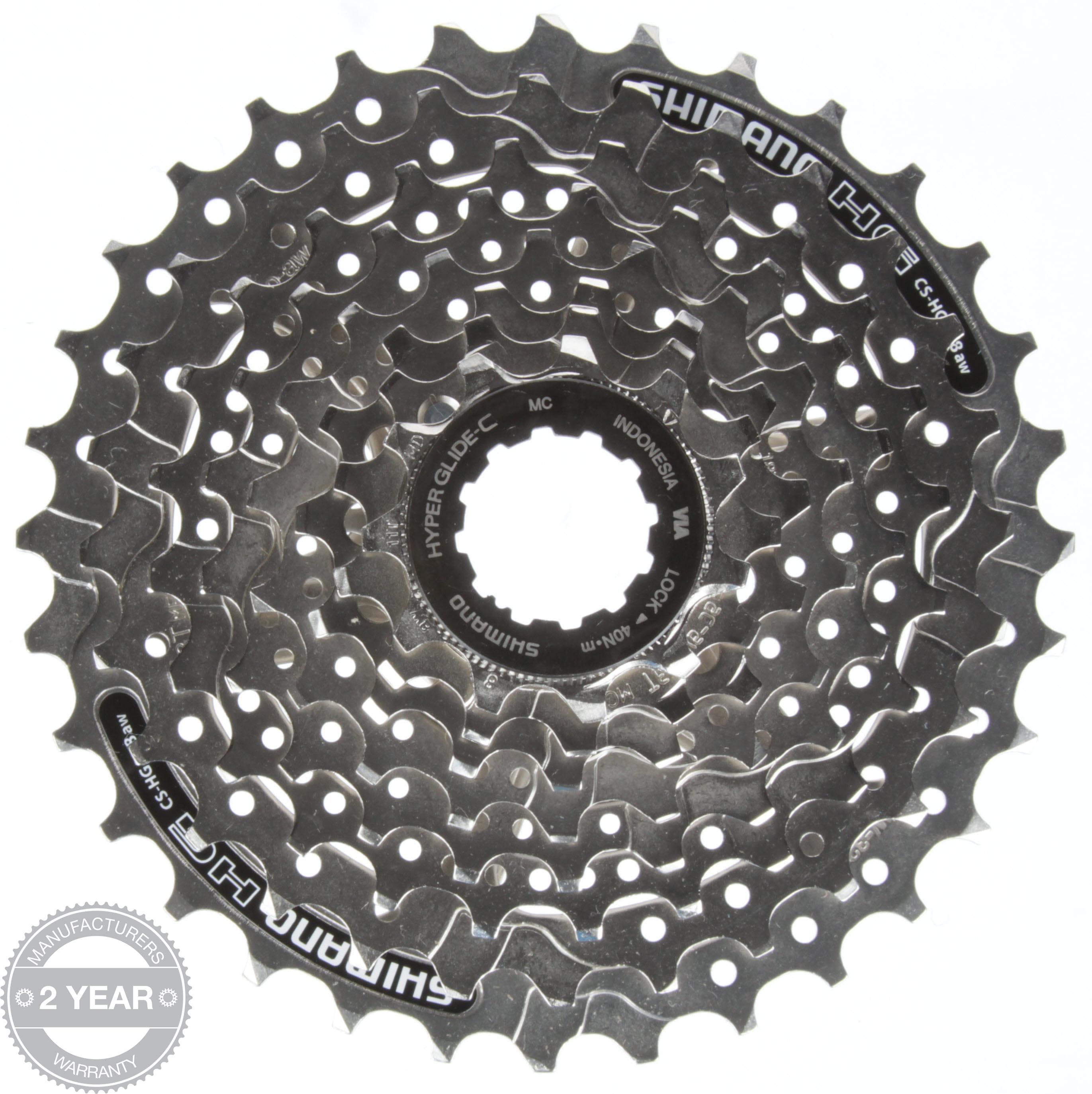 Shimano CS-HG41 8 Speed Cassette, 11-32T