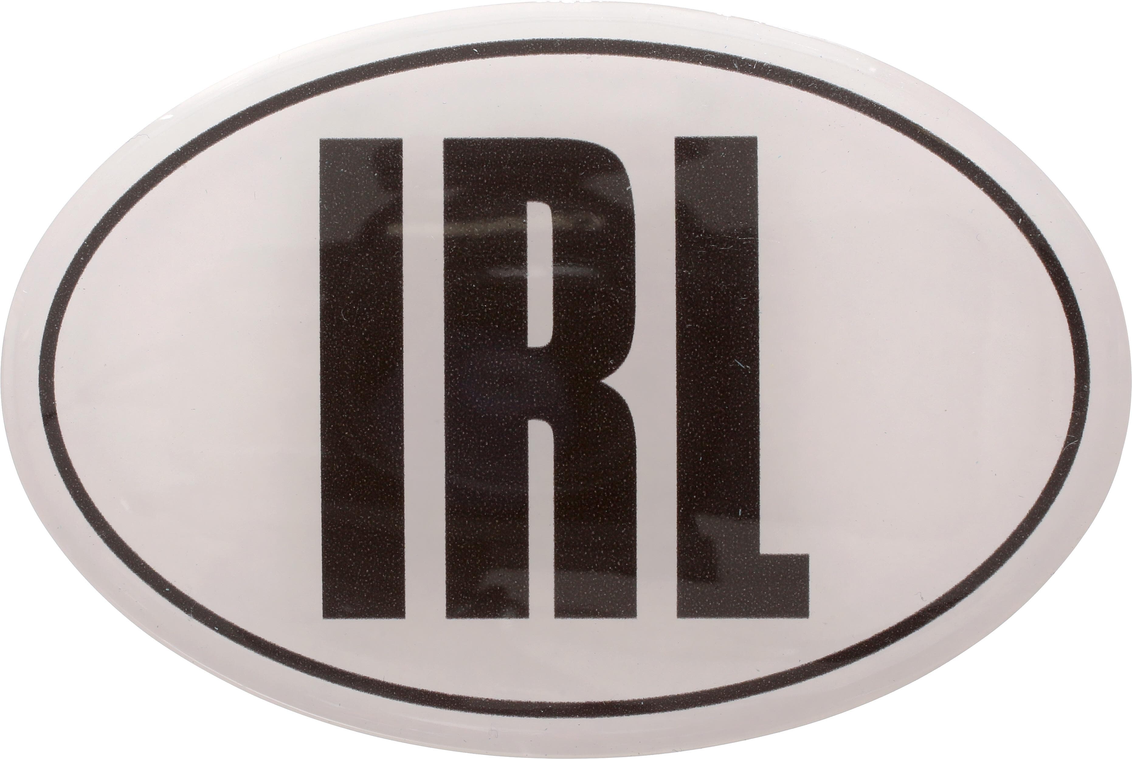 IRL Oval Resin Badge