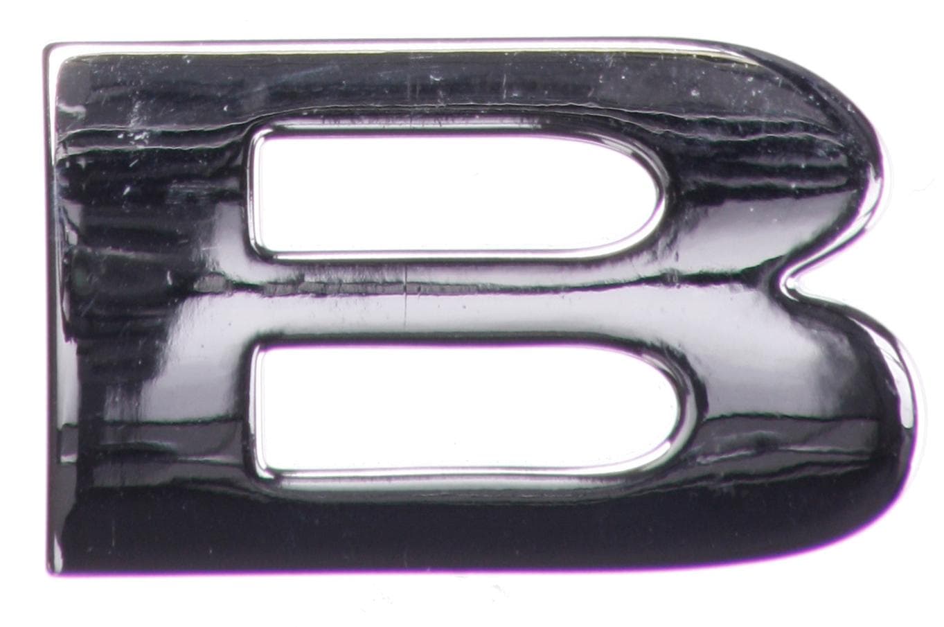 Chrome Letter Badge B