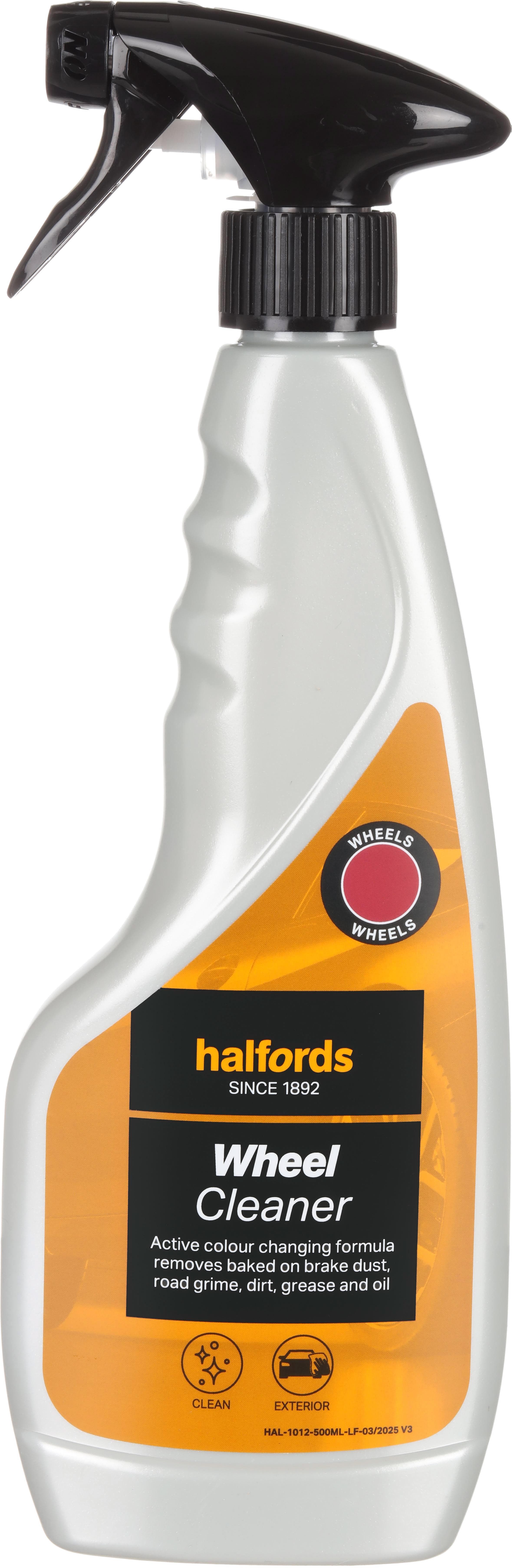 Halfords Colour Changing Wheel Cleaner 500ml