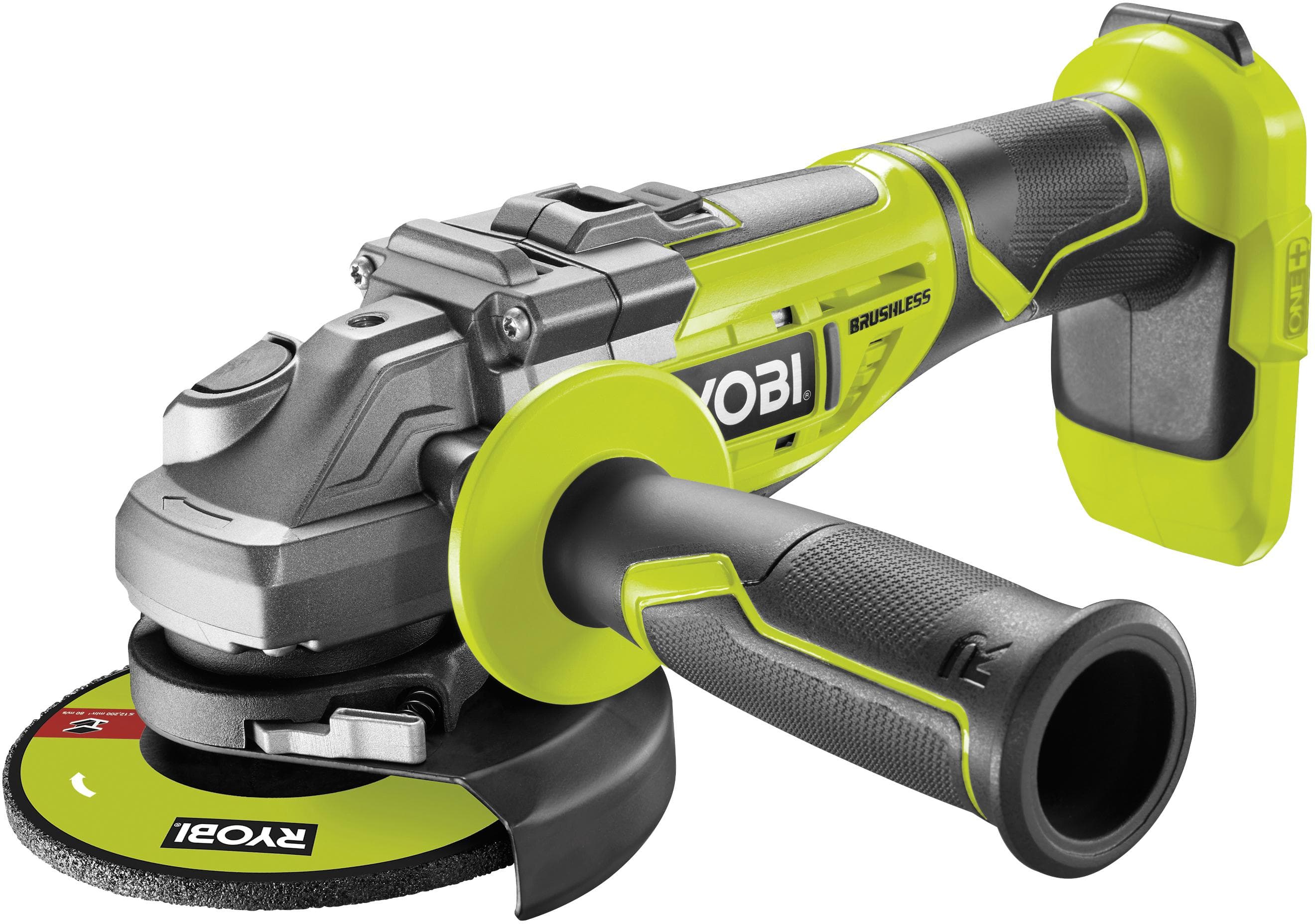 Ryobi 18V ONE+ Brushless Angle Grinder (Bare Tool)