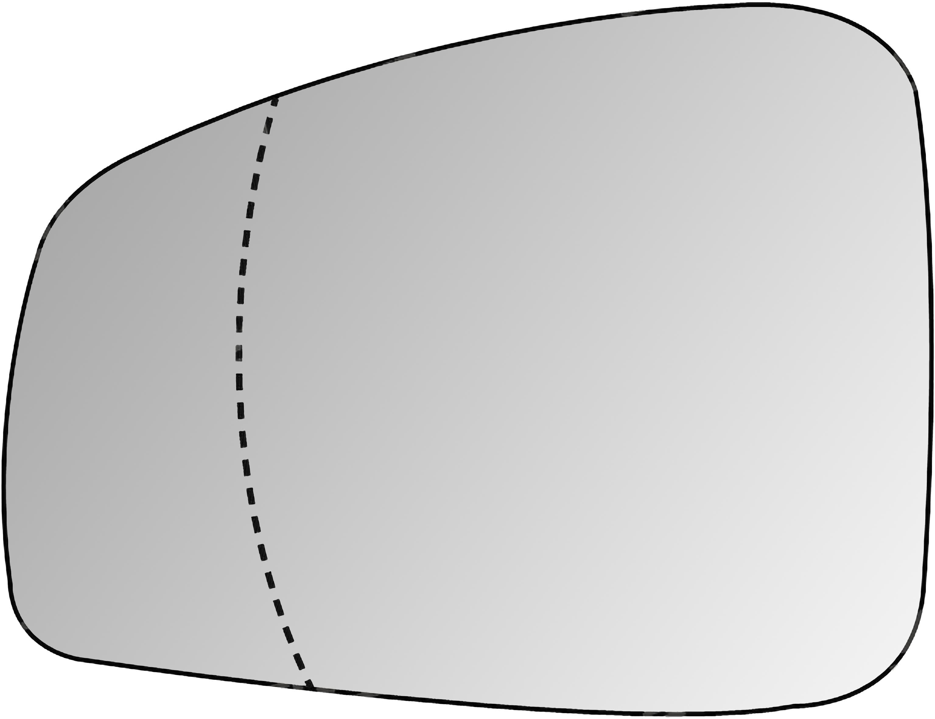 Halfords Standard Stick On Mirror Glass SR921