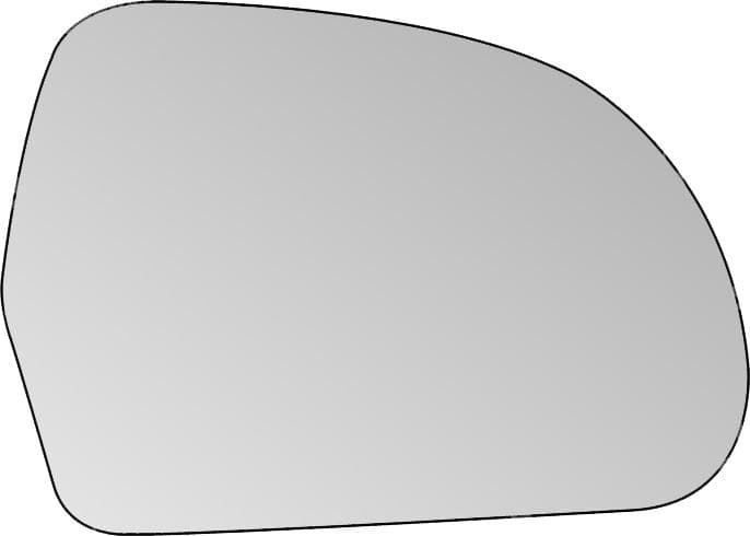 Halfords Standard Stick On Mirror Glass SR835