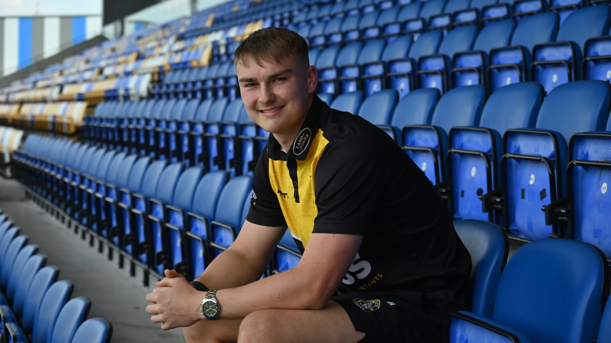 Oli Field who has re-signed for York RLFC