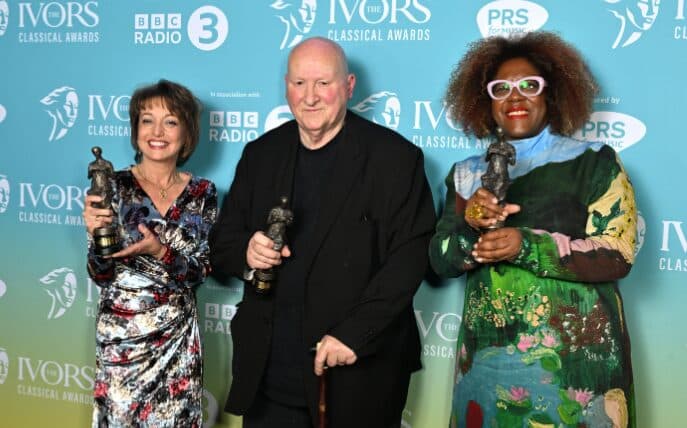 Gavin Bryars wins Ivor Novello Award at The Ivors Classical Awards