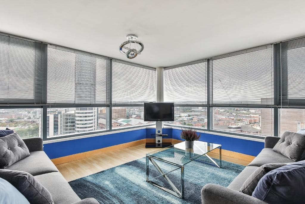 Accommodation at The Exquisite Penthouse of Leeds - Sleeps 8 in leeds