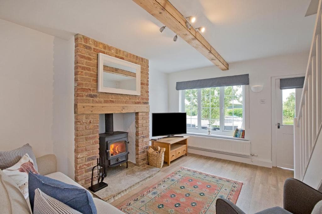 Accommodation at Off-street parking Countryside views Log burner in cattal