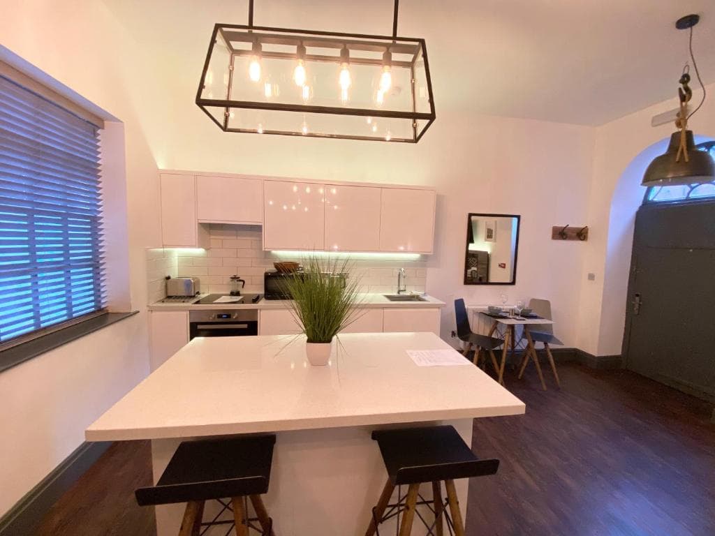 Accommodation at Studio at The Coach House Apartments in leeds