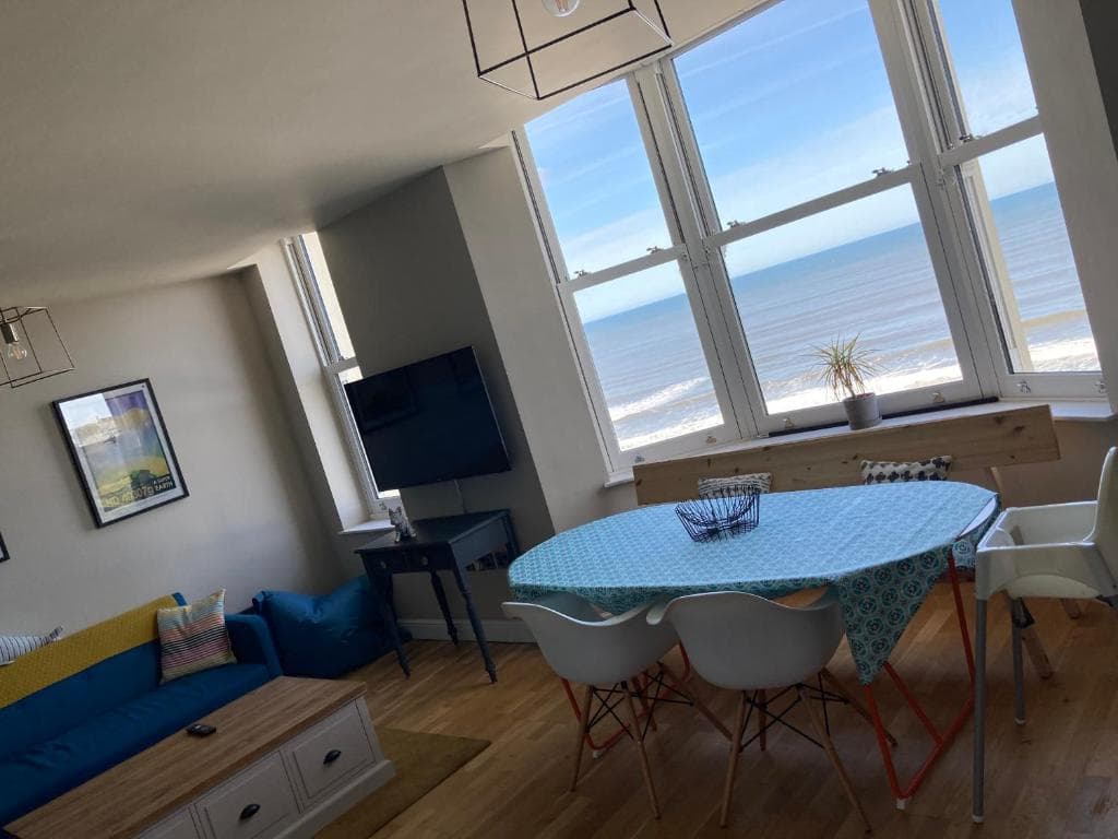 Accommodation at SEAVIEW North Bay Holiday Home Apartment Scarborough in scarborough