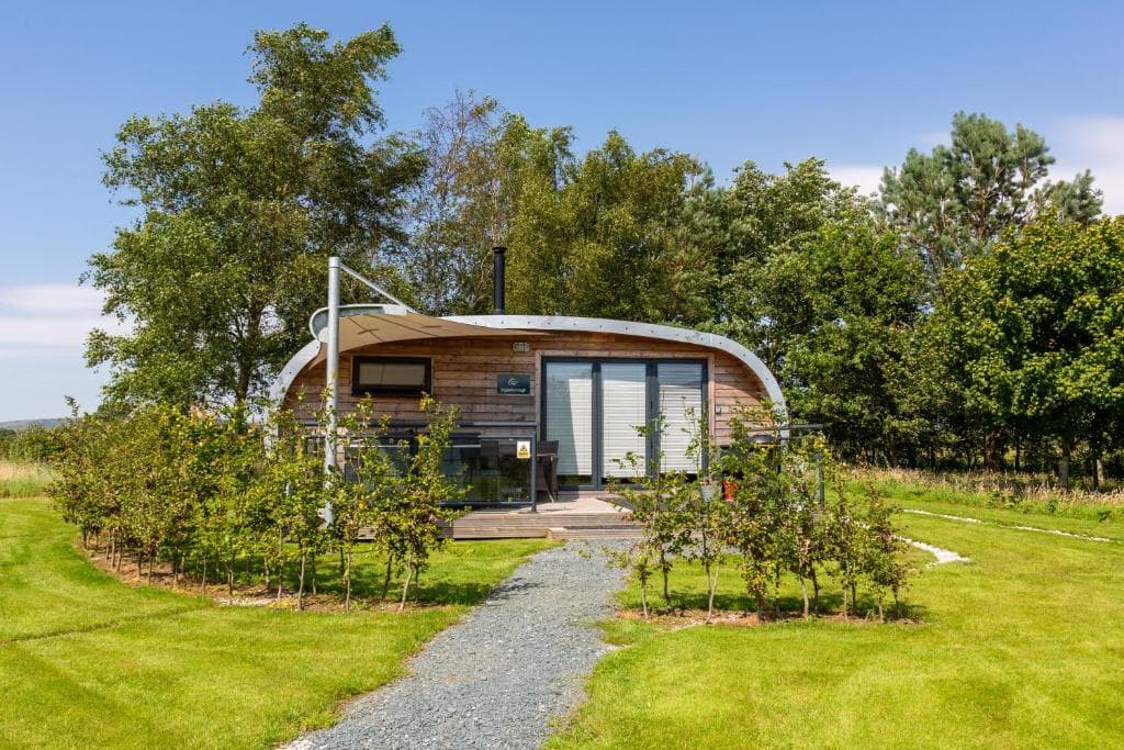 Accommodation at Fell View Park Escape Pods with hot tubs in barbon