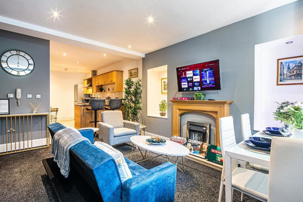 Accommodation at Kelham Island Riverside Maisonette W Netflix - Patio and Free On-Road Parking in sheffield