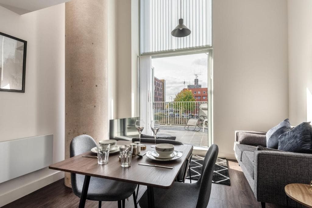 Accommodation at Modern 2 Bed Wharfside Apartment in Rotherham in rotherham