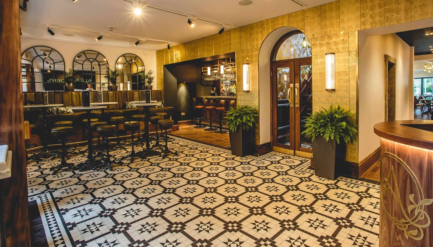 Food & drink at Alexander's in skipton