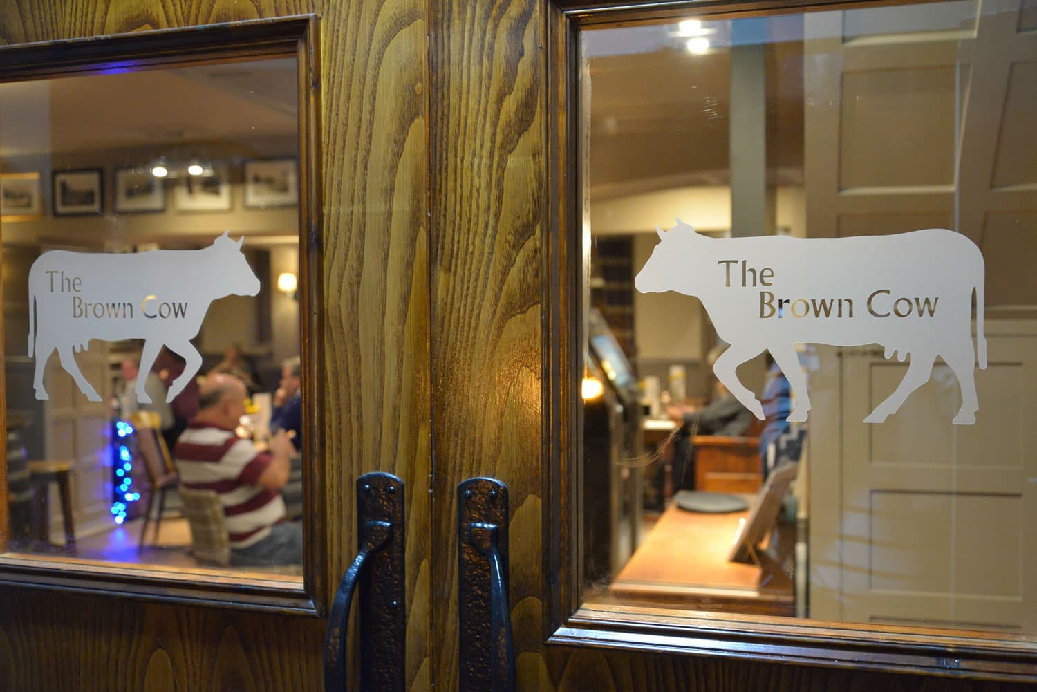 Pub Brown Cow Inn in bingley