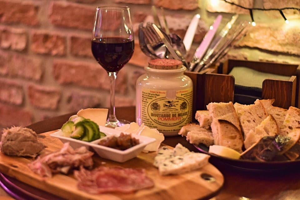 Food & drink at Cave du Cochon in york