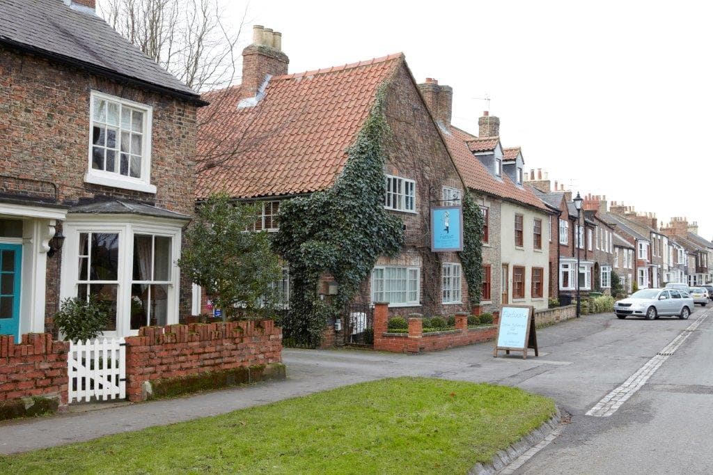 Dining at Fantinos in sowerby north yorkshire