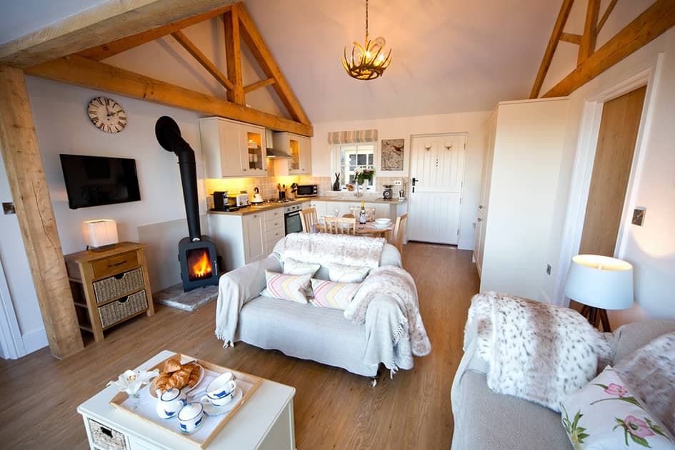 Accommodation at Hare Cottage in finghall