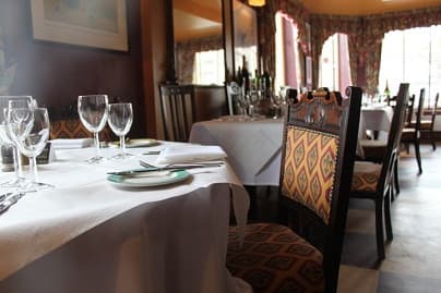 Dining at La Cachette in elland