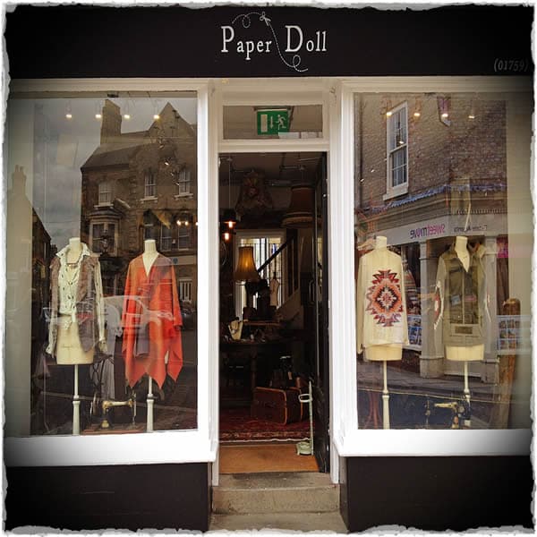 Paper Doll - Shop in pocklington