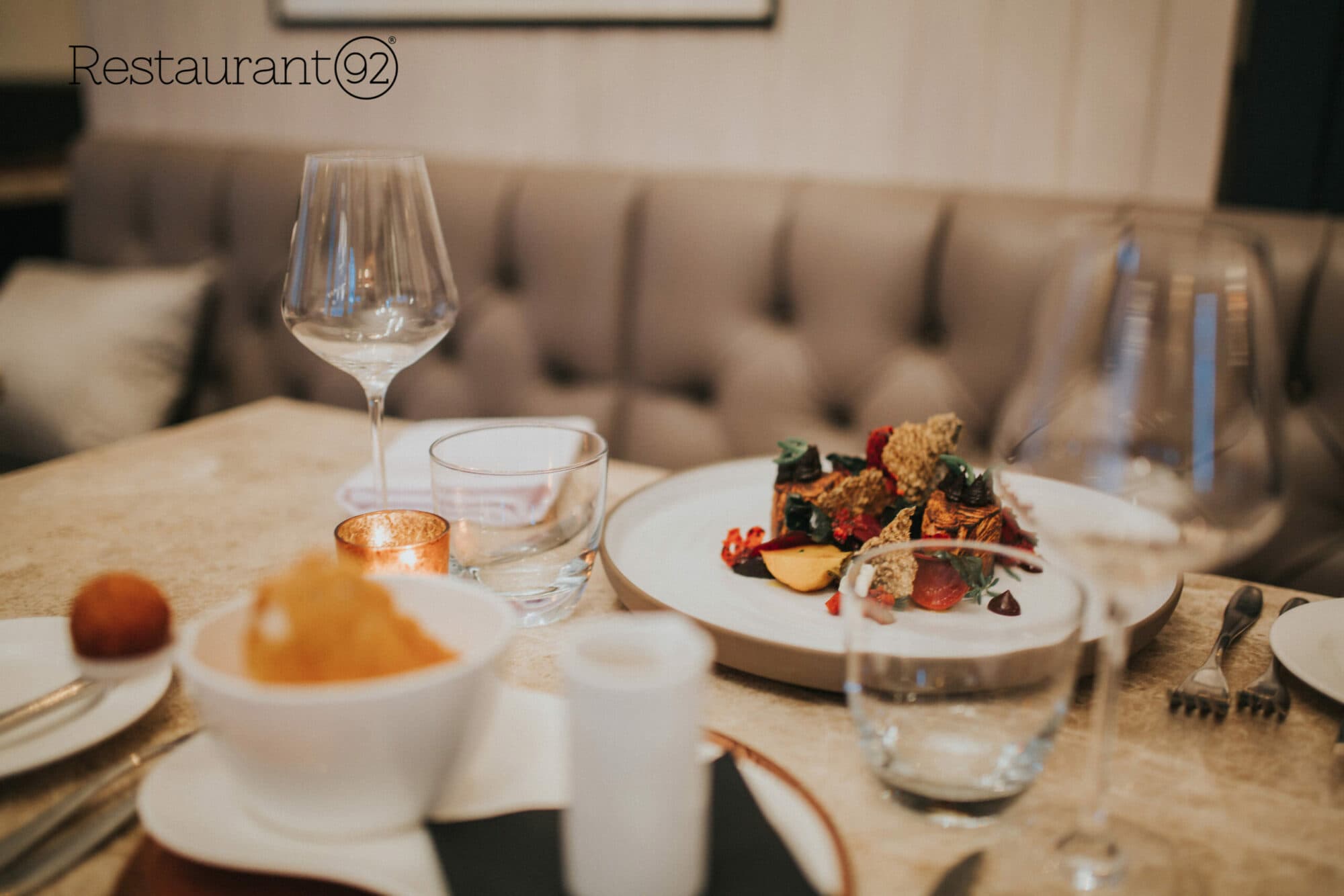 Dining at Restaurant 92 in harrogate