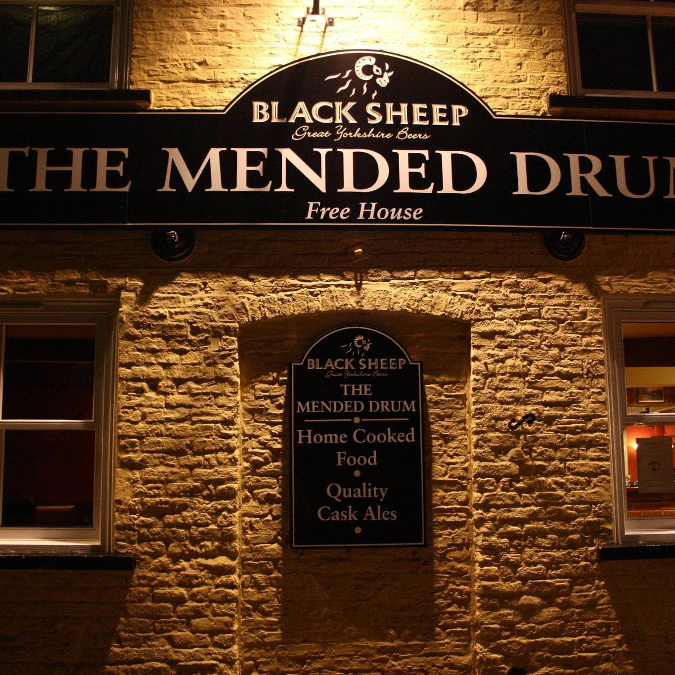 Pub The Mended Drum in huby