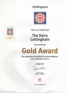 The Dairy, Wolds Way Holiday Cottages, 1 bed studio Image 1