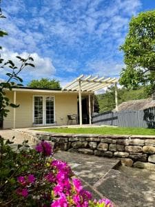 Apple tree hut, in a private garden Image 1