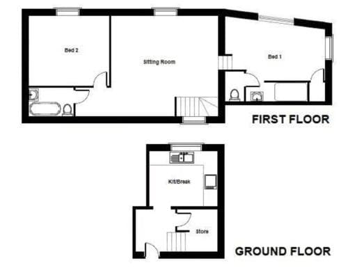 Fernlea Mews, luxury 2 bed 2 bath holiday home, central Richmond, Swaledale Image 3