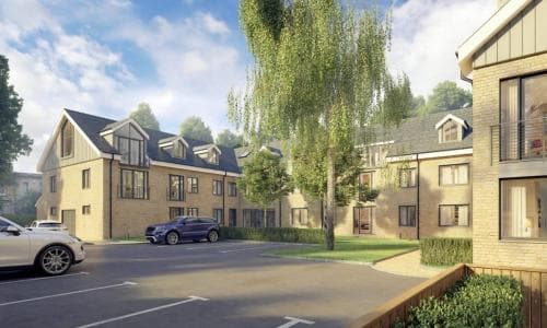 Central (yet tranquil), brand new 2-bed + free parking Image 3