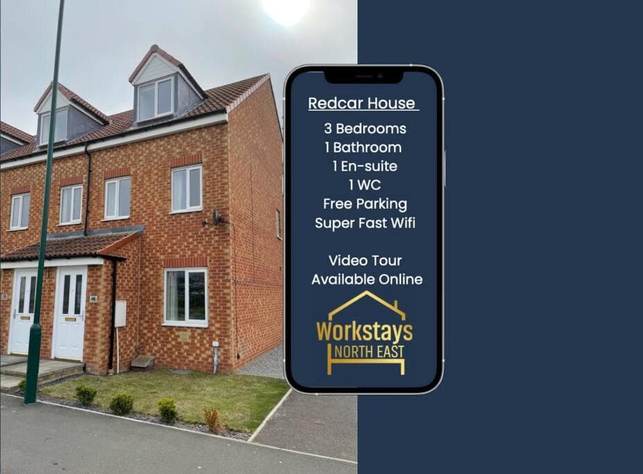 Redcar House - New build Sleeps 6 Workstays UK Image 1