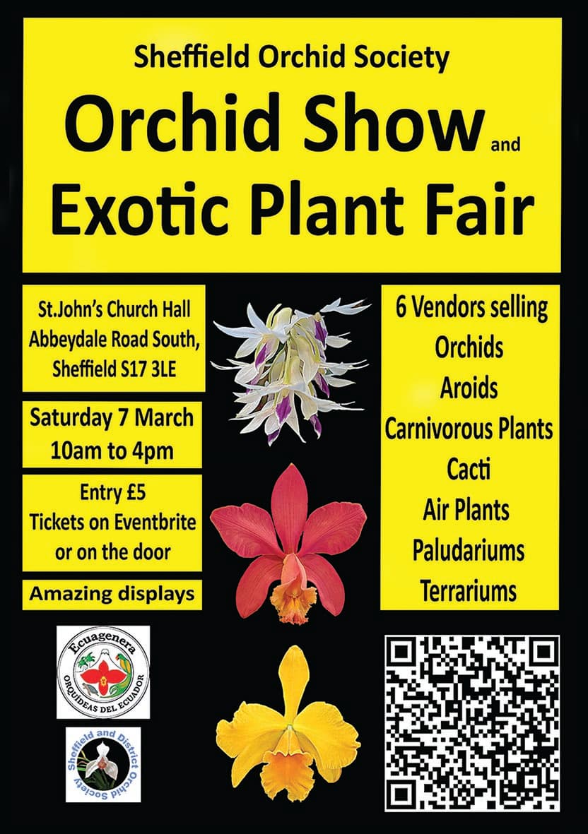 Your Essential Guide to the Sheffield Orchid Show and Exotic Plant Fair