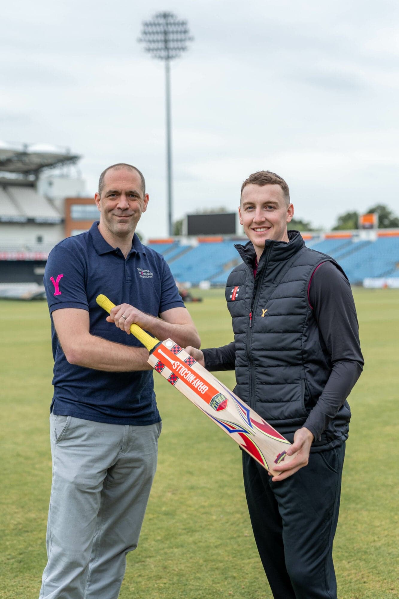 Giveaway: Gray-Nicolls cricket bat signed by Harry Brook