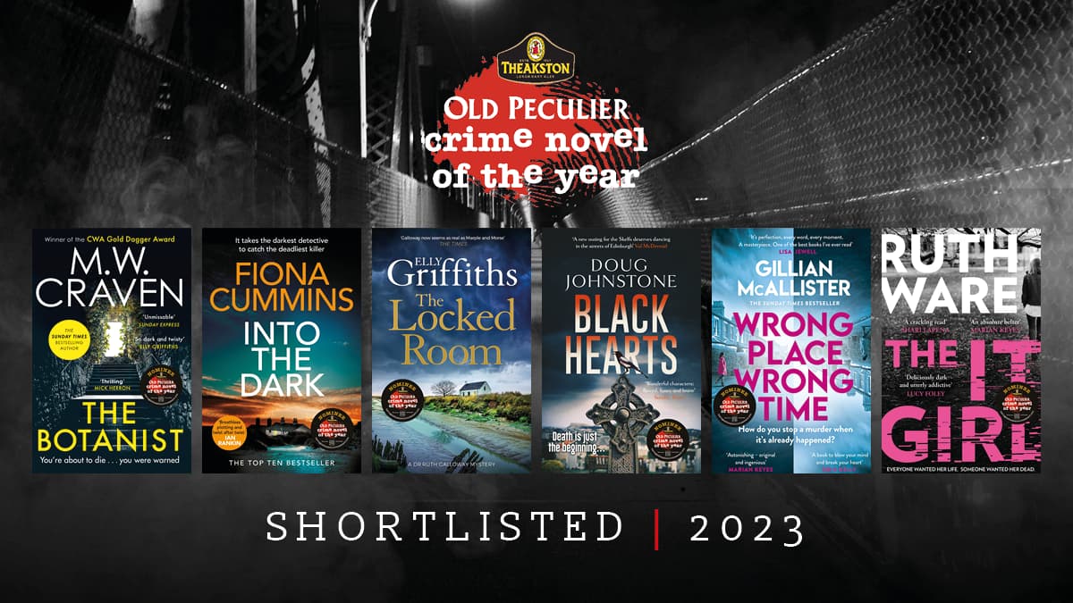 Giveaway: 6 Shortlisted Books of Theakston Old Peculier Crime Novel of the Year 2023