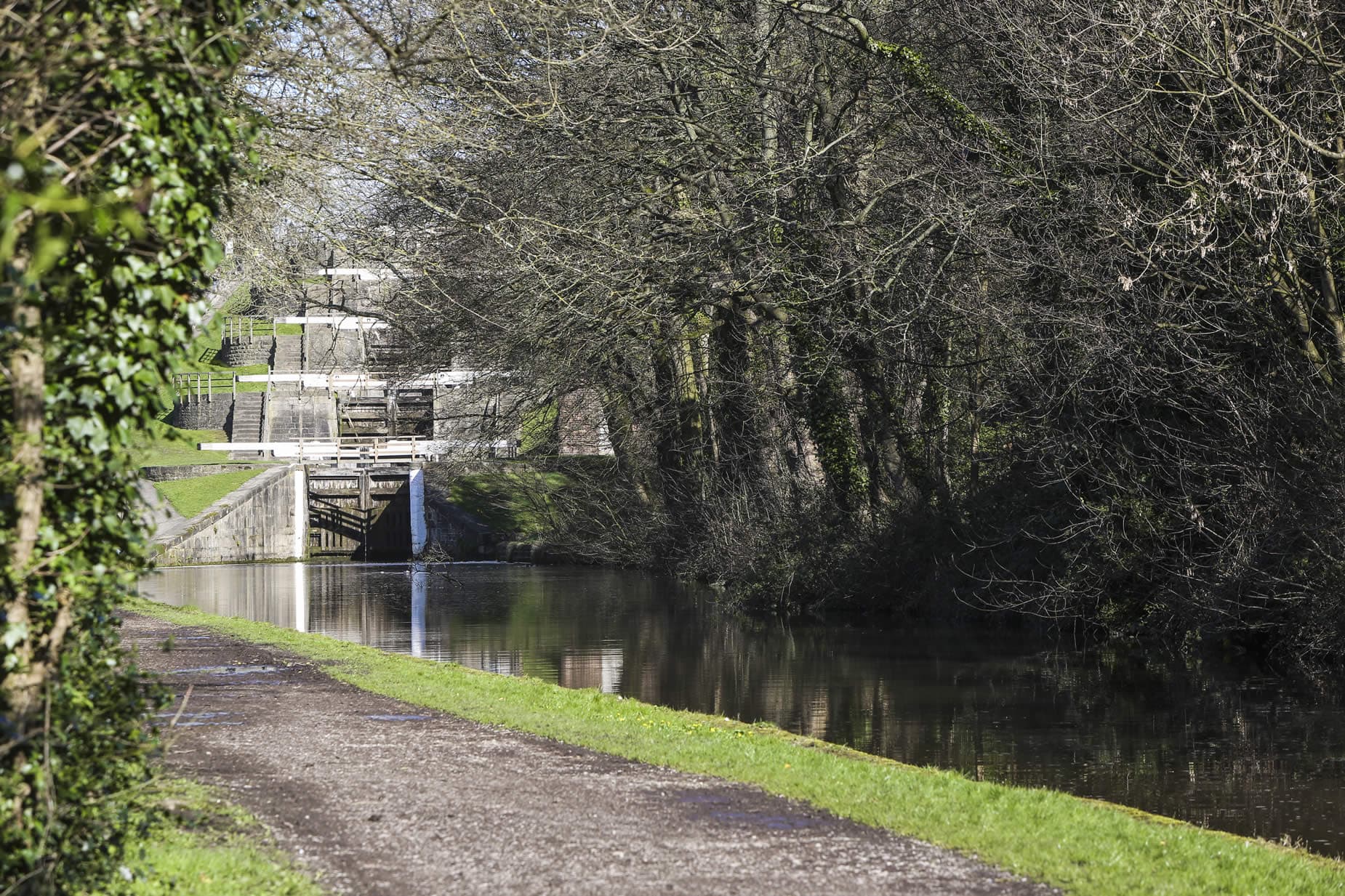Walk: Bingley Three and Five Rise Locks