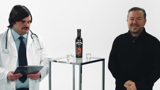 Ricky Gervais: Pioneering a New Era of Spirit Advertising with Humor and Honesty