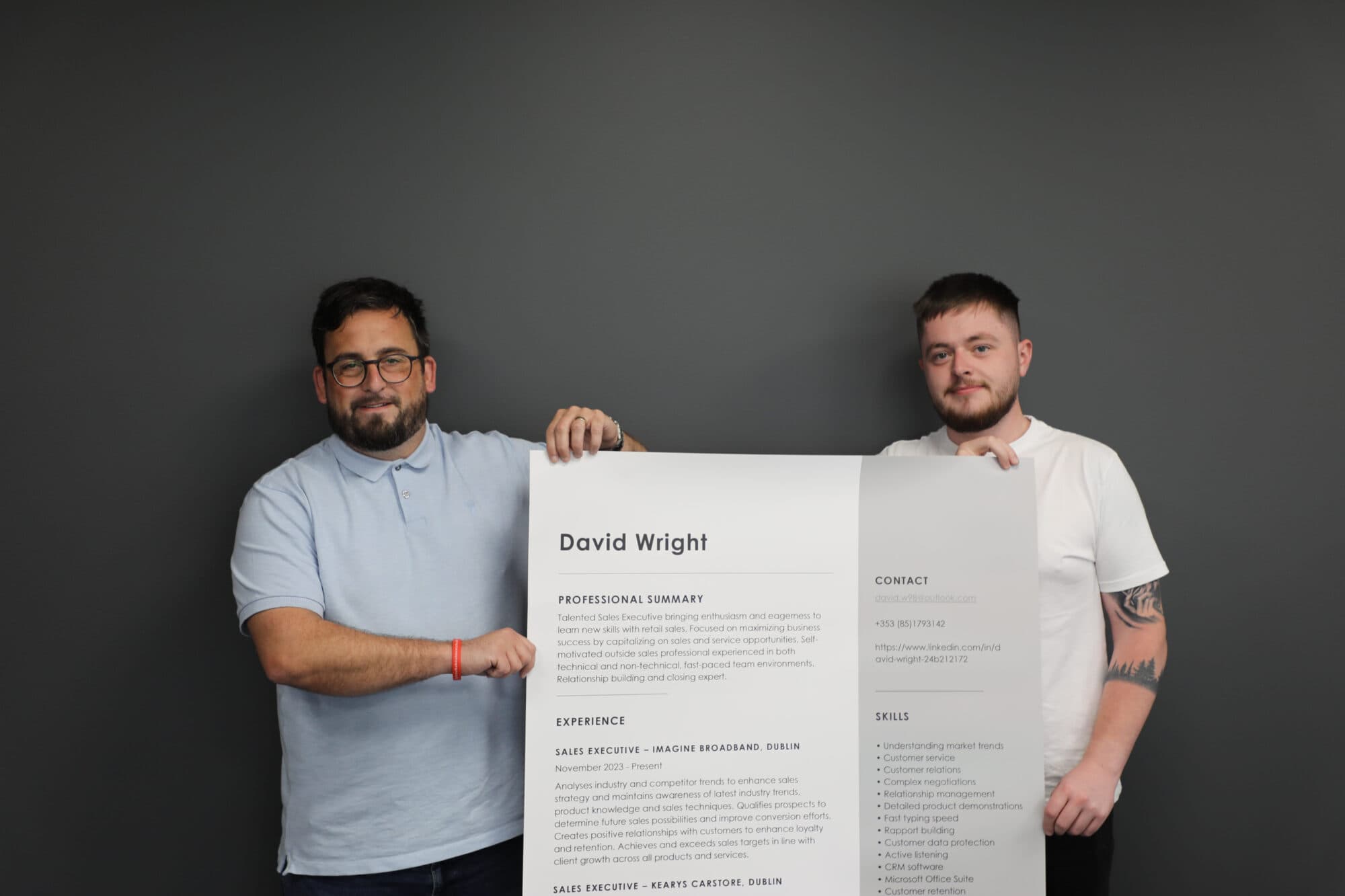 Instantprint application AO CV Poster